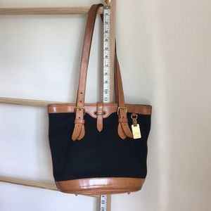 Dooney & Bourke Canvas and leather purse